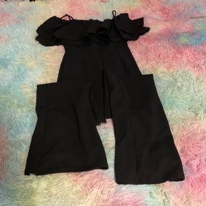 Black jumpsuit